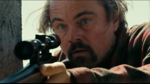 leonardo dicaprio in the movie one battle after another