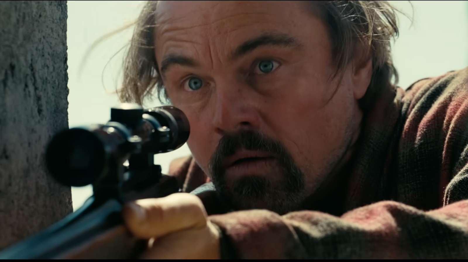 leonardo dicaprio in the movie one battle after another